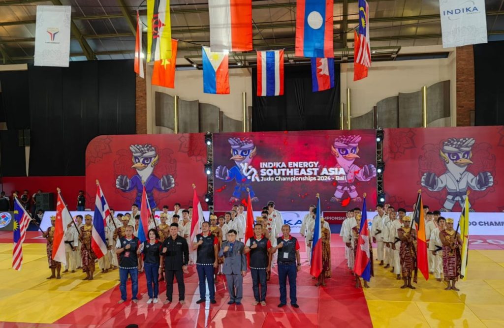 Indika Energy Southeast Asia Judo Championships 2024 Resmi Dibuka