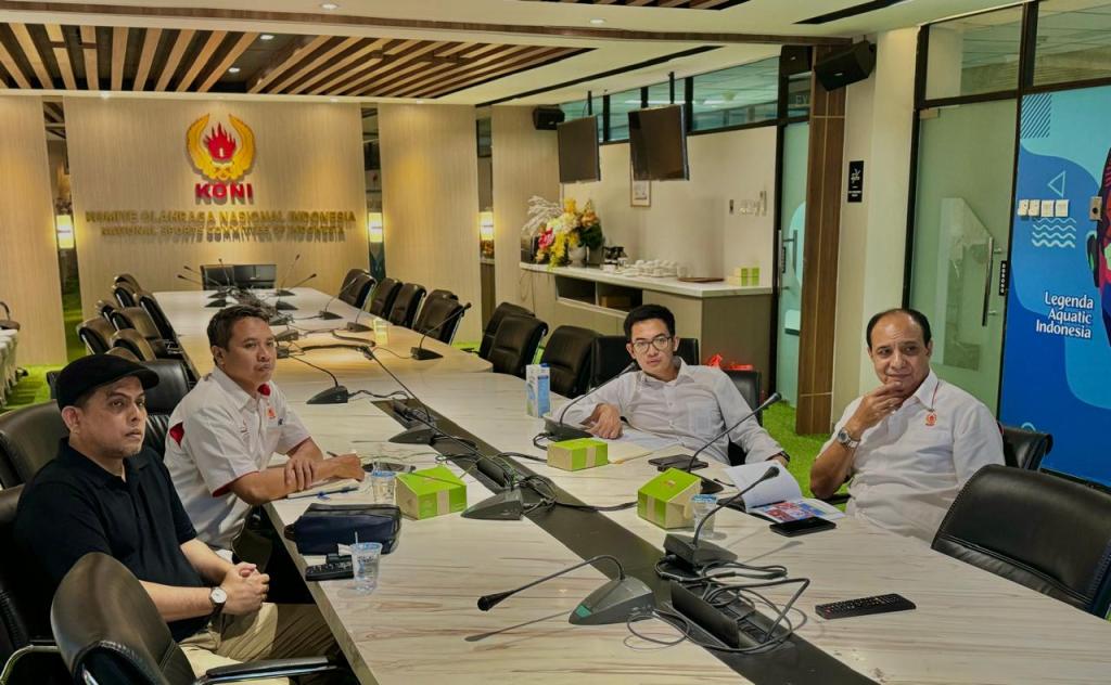 Demi Sukseskan PON XXI Aceh-Sumut, Bidang Media dan Humas Panwasrah Lakukan Koordinasi Lintas&nbsp;Bidang