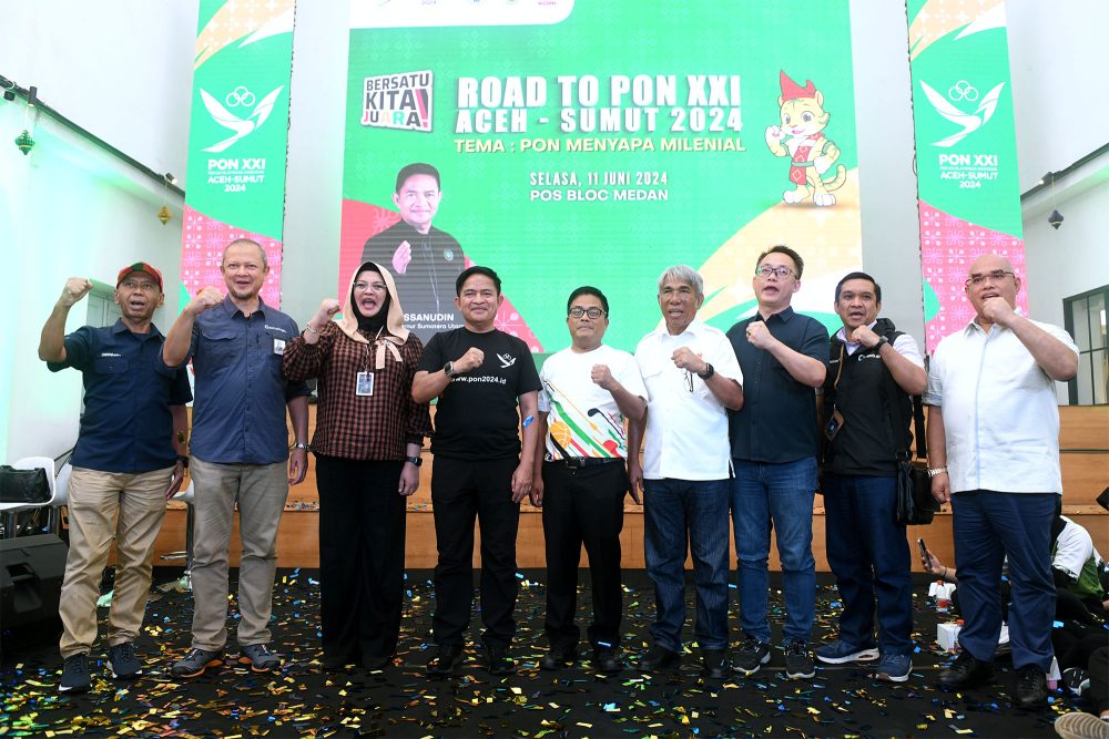 Pemprov Sumut Gaet Anak-anak Muda Semarakkan PON 2024,Hassanudin: Peran Masyarakat Krusial Sukseskan Event Ini