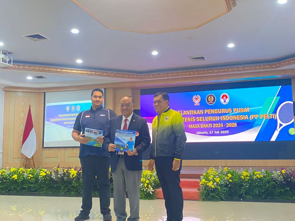 PP Pelti Resmi Dilantik KONI Pusat, Nurdin Halid: Bertekad Bawa Tenis ke Olimpiade