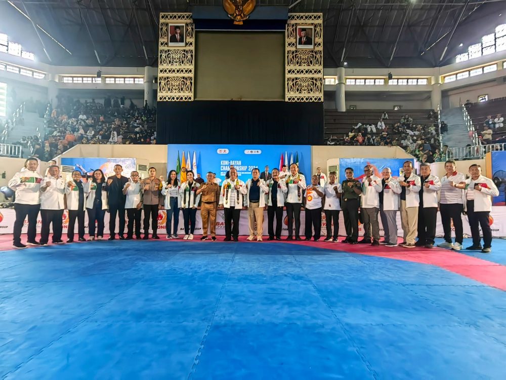 Ketum KONI Pusat Resmi Membuka KONI – Bayan Championship I Tahun 2024