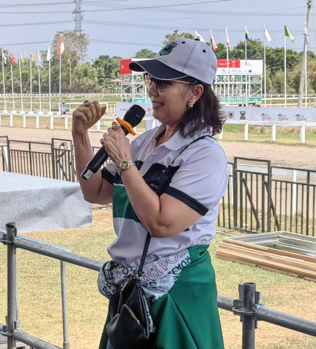 Ketum PP.Pordasi Sampaikan Perkembangan Pacu Kuda PON XXI Aceh-Sumut 2024