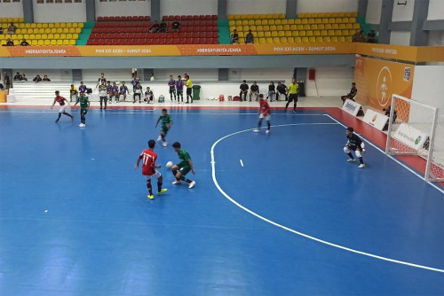 Tim Futsal NTT Mengalahkan Tim Jawa Timur Pada Laga Perdana PON XXI Aceh-Sumut 2024