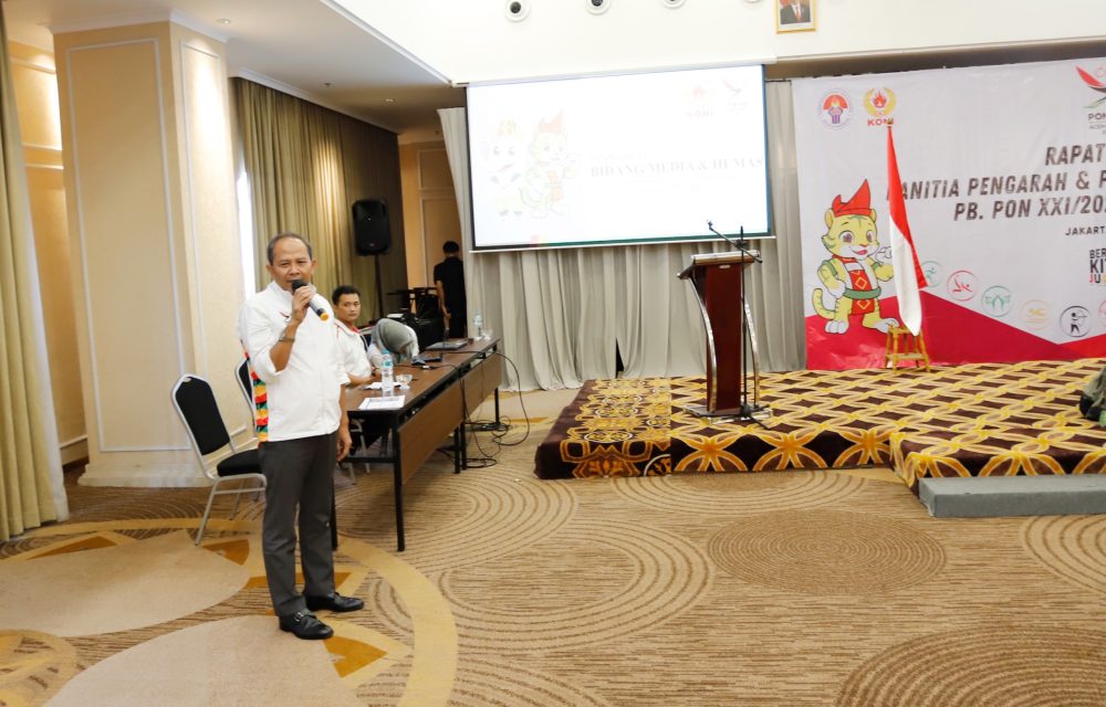 Bidang Media dan Humas Gencar Koordinasi demi Suksesnya PON XXI Aceh-Sumut Tahun 2024