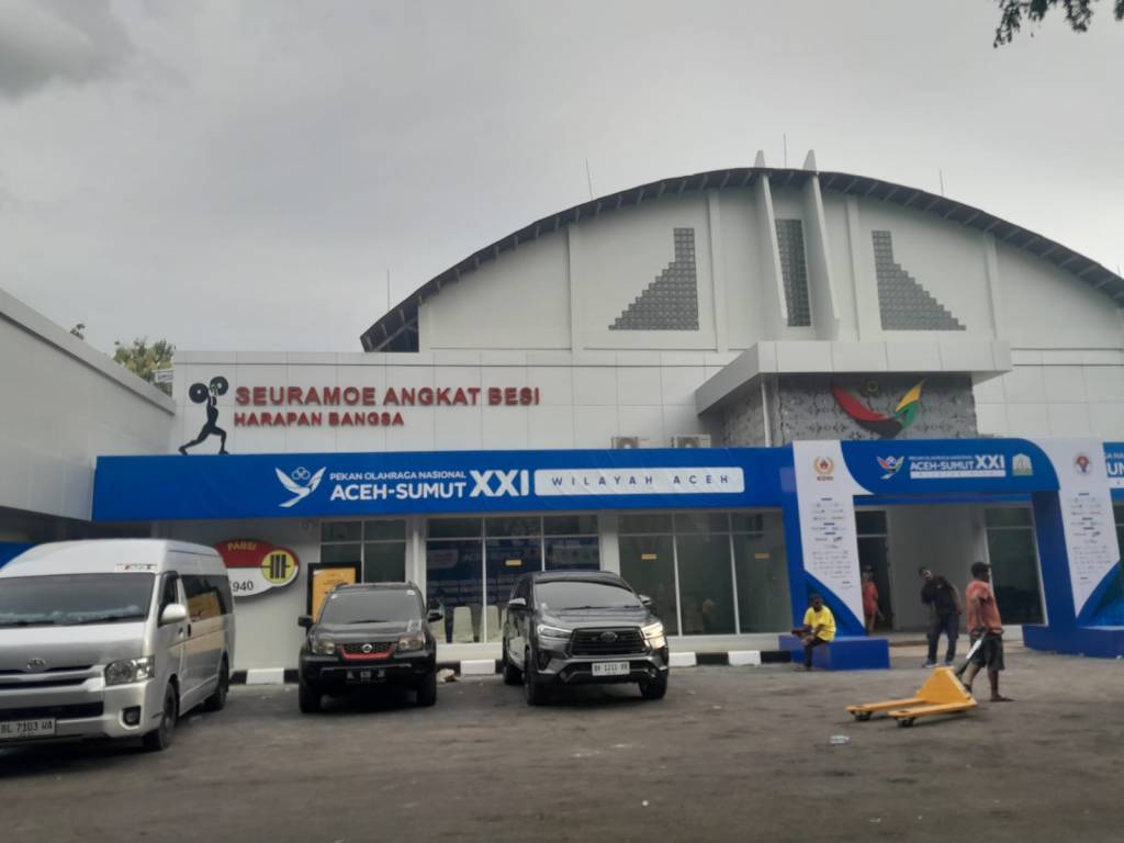 Mengenal GOR Khusus Angkat Besi ‘Seuramoe Angkat Besi Harapan Bangsa’ Banda Aceh