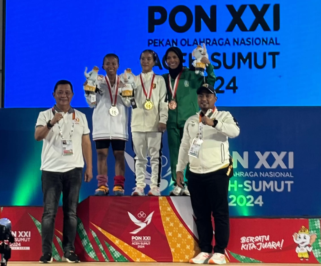 PON Pertama Langsung Raih Medali Emas, Ini Sosok Wanita Perkasa Adelia&nbsp;Prasasti