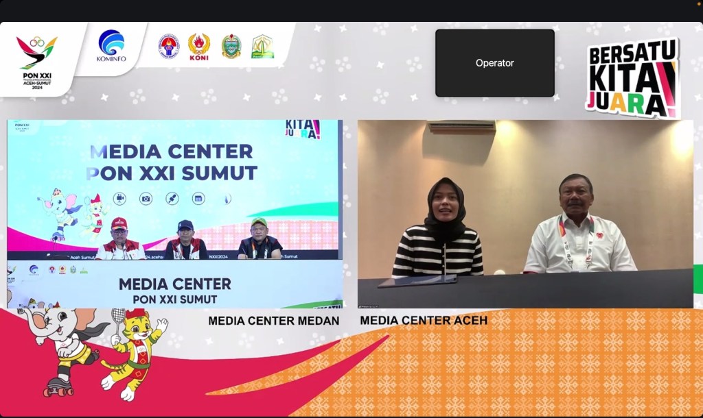 Hadir Dalam Konferensi Pers, Ketua Panwasrah PON XXI Jelaskan Persiapan Upacara Pembukaan PON XXI Aceh-Sumut Tahun 2024