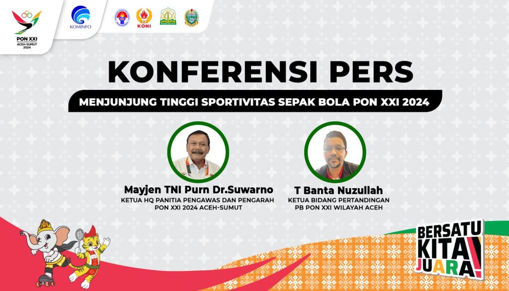 Insiden Pemukulan Wasit Sepak Bola PON XXI, KONI Pusat dan PB.PON XXI Tegaskan Sikap